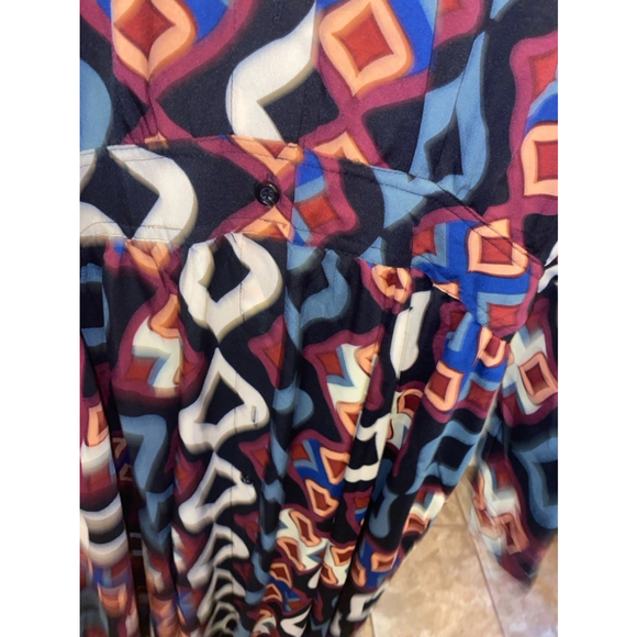 Women's Good Time U.S.A Dress, Size L, Black Multi - Picture 6 of 8